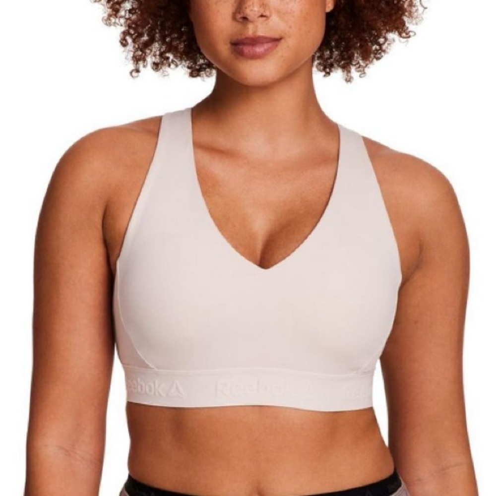 Reebok Women's Cream Sports Bra